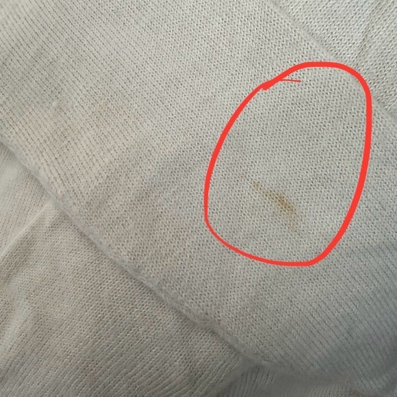 La Alpaca Womens Baby Peruvian Alpaca Cardigan Sweater Embroidery *Flaw Small - Picture 6 of 7